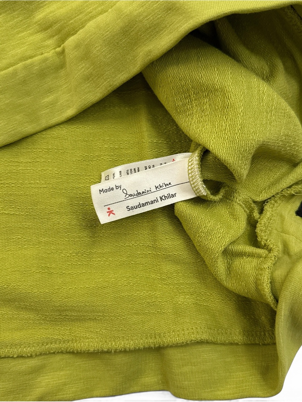 KNOWN SUPPLY Large Green Blue Organic Cotton Crew Neck Sweatshirt Longsleeve - Picture 5 of 6
